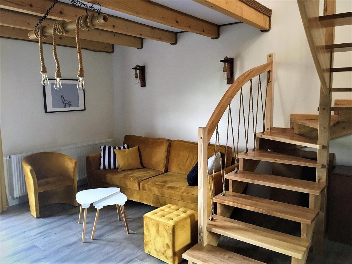 Bieszczadzki Hals - Dom Blizniak Appartement Polańczyk Buitenkant foto
