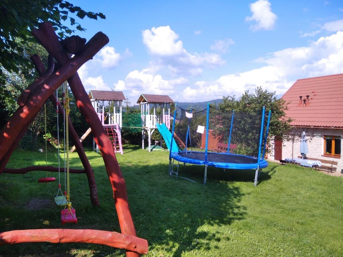 Bieszczadzki Hals - Dom Blizniak Appartement Polańczyk Buitenkant foto