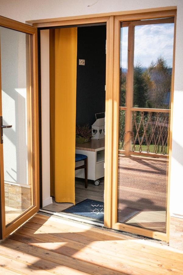 Bieszczadzki Hals - Dom Blizniak Appartement Polańczyk Buitenkant foto